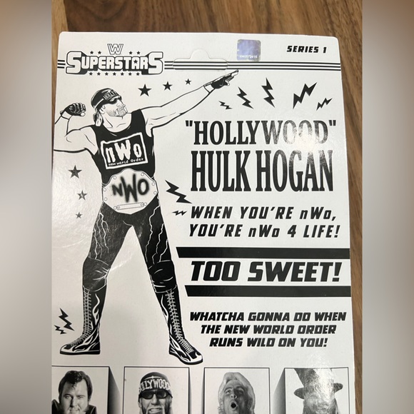 Mattel W Superstar Hulk Hogan 5.5 inch Action Figure - Picture 4 of 9